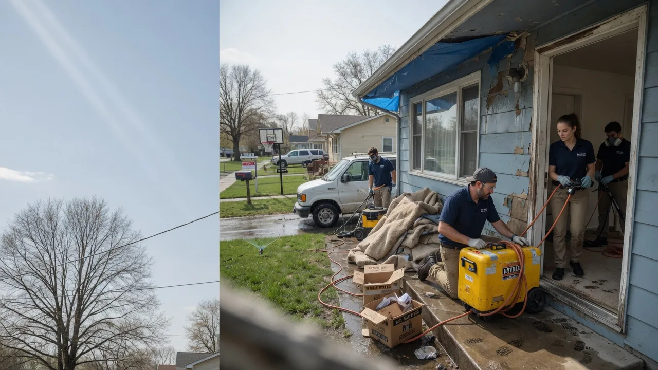 Basement Flood Cleanup in Wykoff, MN near me